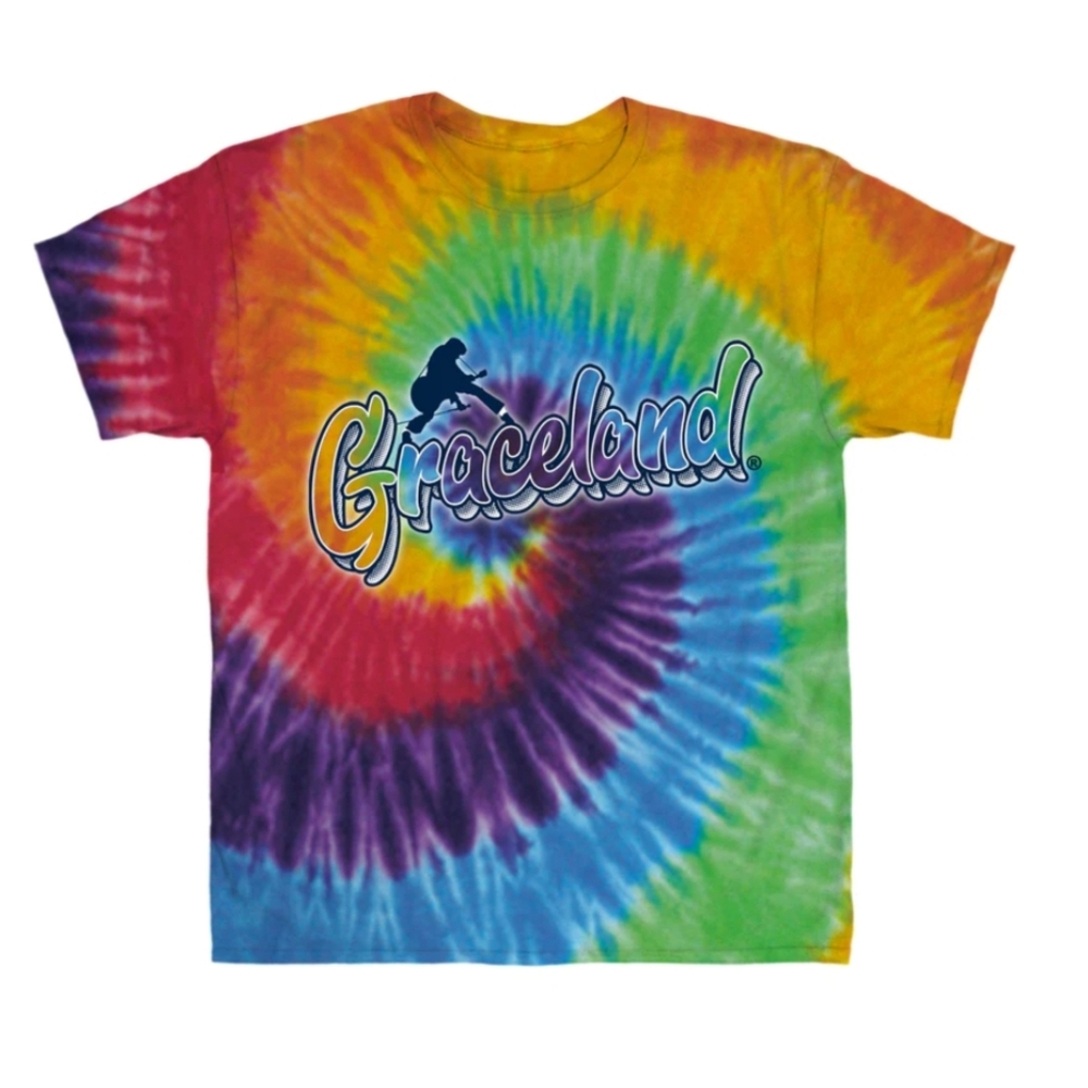 Graceland Elvis Presley Tie Dye T-Shirt Unisex NWOT Size M